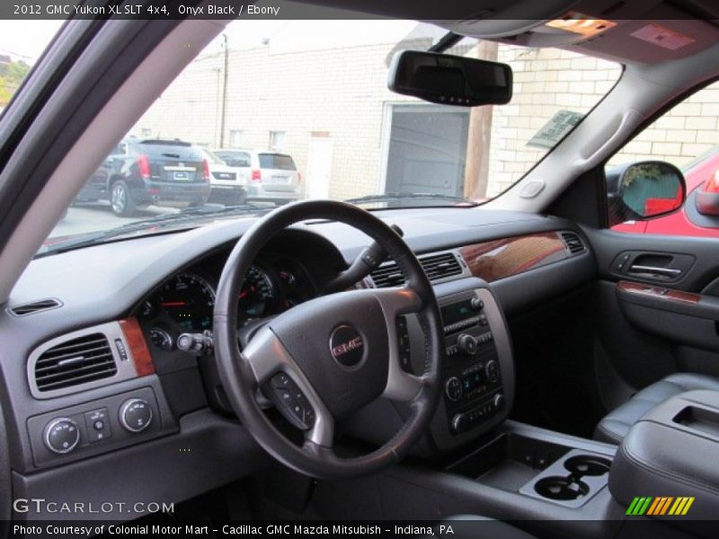 Onyx Black / Ebony 2012 GMC Yukon XL SLT 4x4