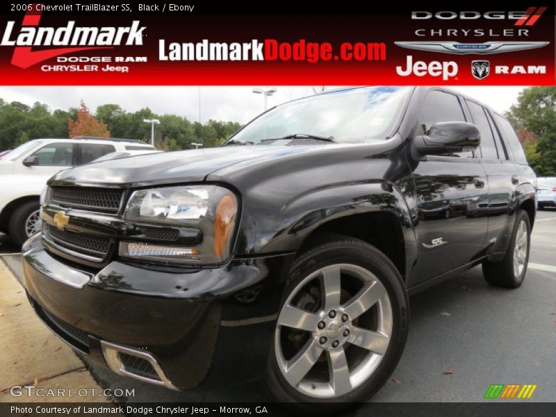 Black / Ebony 2006 Chevrolet TrailBlazer SS