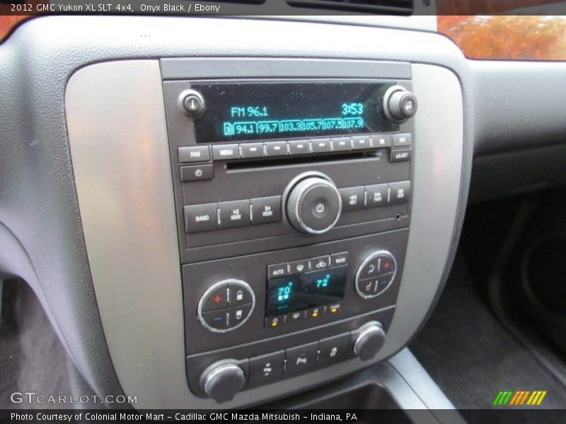 Onyx Black / Ebony 2012 GMC Yukon XL SLT 4x4
