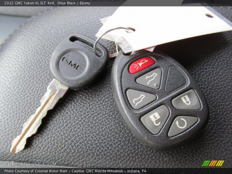 Onyx Black / Ebony 2012 GMC Yukon XL SLT 4x4
