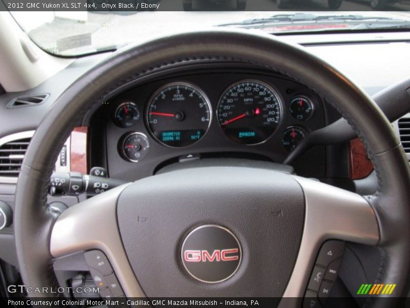Onyx Black / Ebony 2012 GMC Yukon XL SLT 4x4