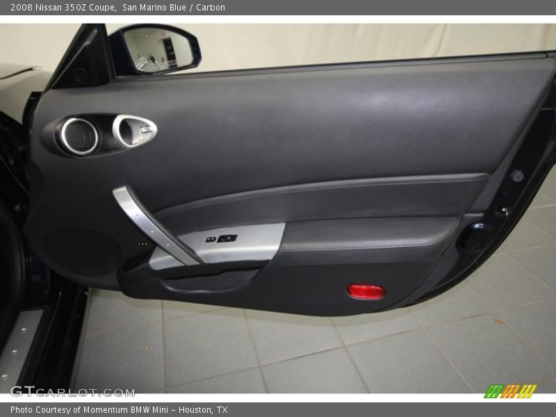 San Marino Blue / Carbon 2008 Nissan 350Z Coupe