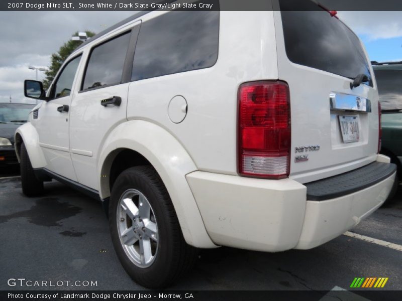 Stone White / Dark Slate Gray/Light Slate Gray 2007 Dodge Nitro SLT