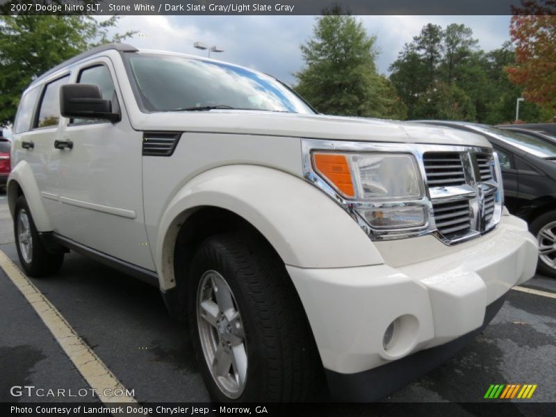 Stone White / Dark Slate Gray/Light Slate Gray 2007 Dodge Nitro SLT