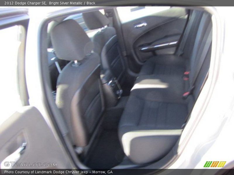 Bright Silver Metallic / Black 2012 Dodge Charger SE