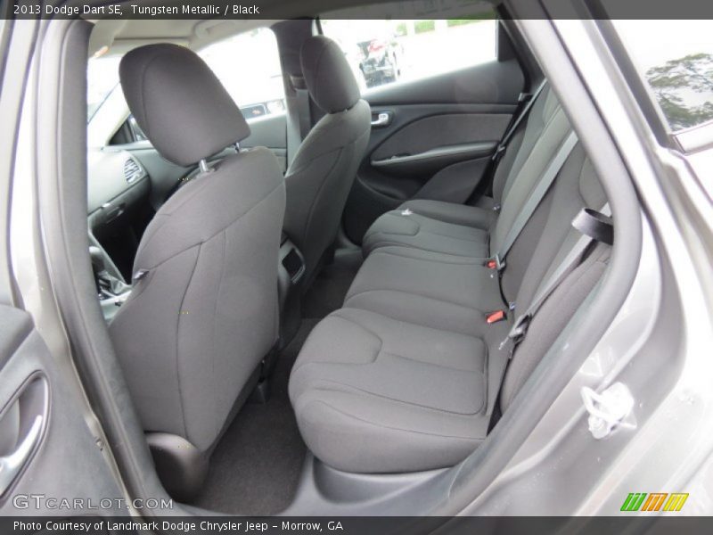 Rear Seat of 2013 Dart SE