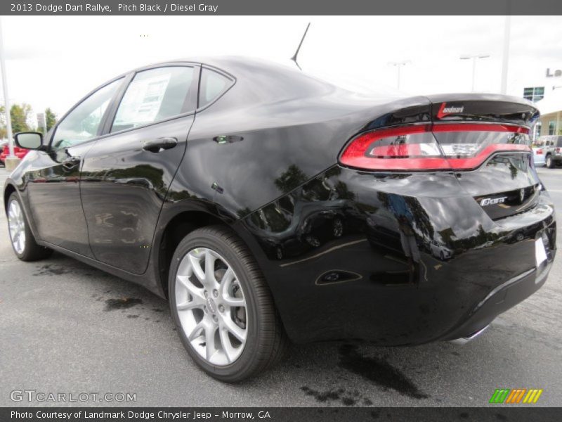 Pitch Black / Diesel Gray 2013 Dodge Dart Rallye