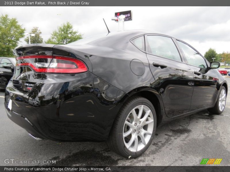 Pitch Black / Diesel Gray 2013 Dodge Dart Rallye