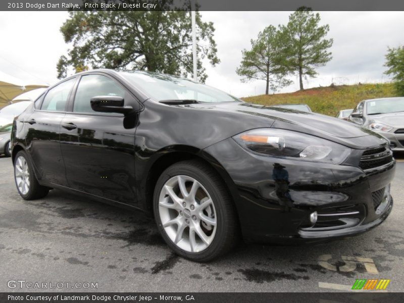 Pitch Black / Diesel Gray 2013 Dodge Dart Rallye