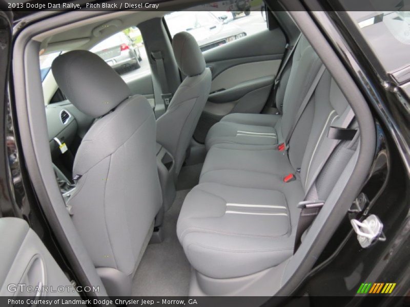 Pitch Black / Diesel Gray 2013 Dodge Dart Rallye