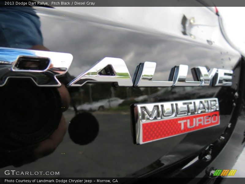 Pitch Black / Diesel Gray 2013 Dodge Dart Rallye