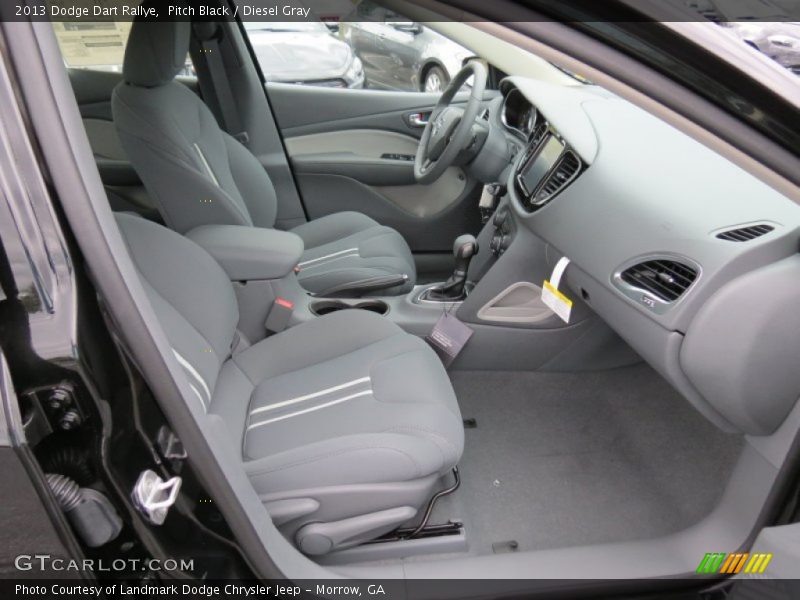 Pitch Black / Diesel Gray 2013 Dodge Dart Rallye