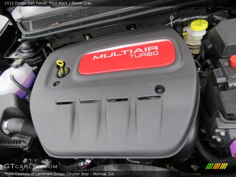Pitch Black / Diesel Gray 2013 Dodge Dart Rallye