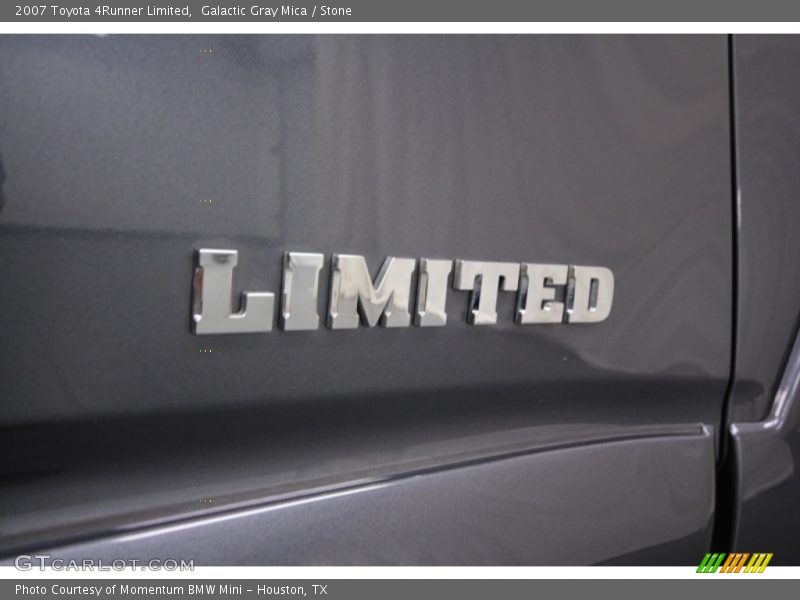 Galactic Gray Mica / Stone 2007 Toyota 4Runner Limited