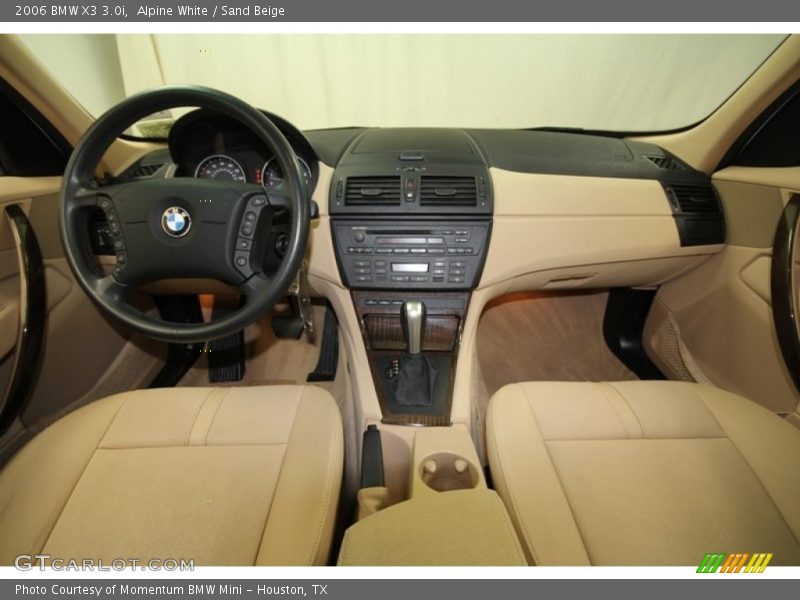 Alpine White / Sand Beige 2006 BMW X3 3.0i