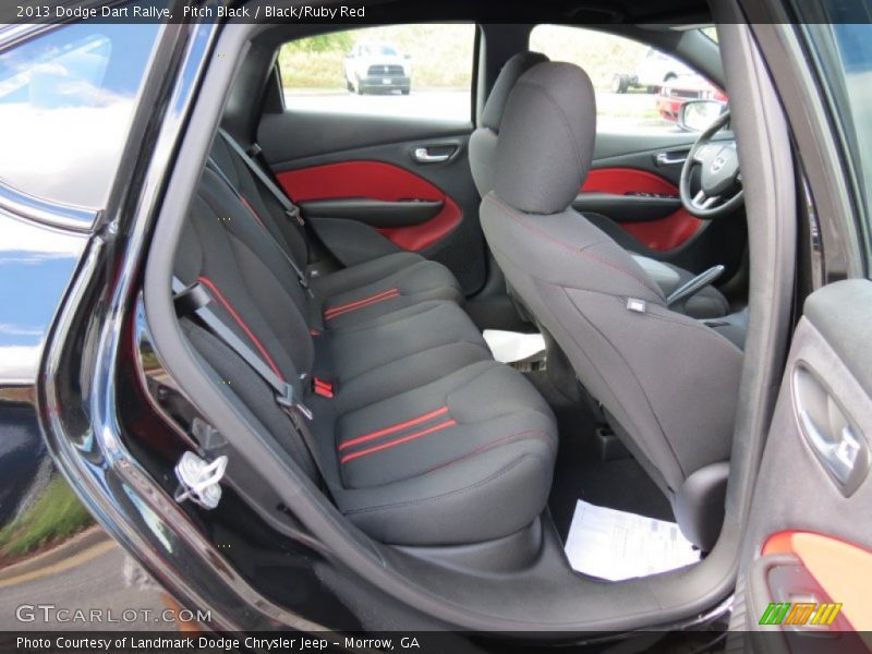Rear Seat of 2013 Dart Rallye