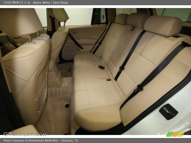 Alpine White / Sand Beige 2006 BMW X3 3.0i