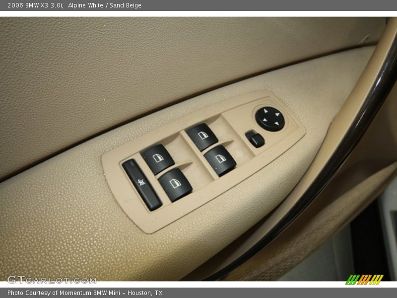 Alpine White / Sand Beige 2006 BMW X3 3.0i