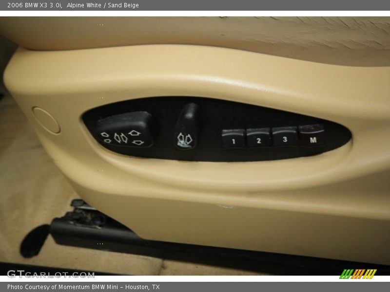 Alpine White / Sand Beige 2006 BMW X3 3.0i