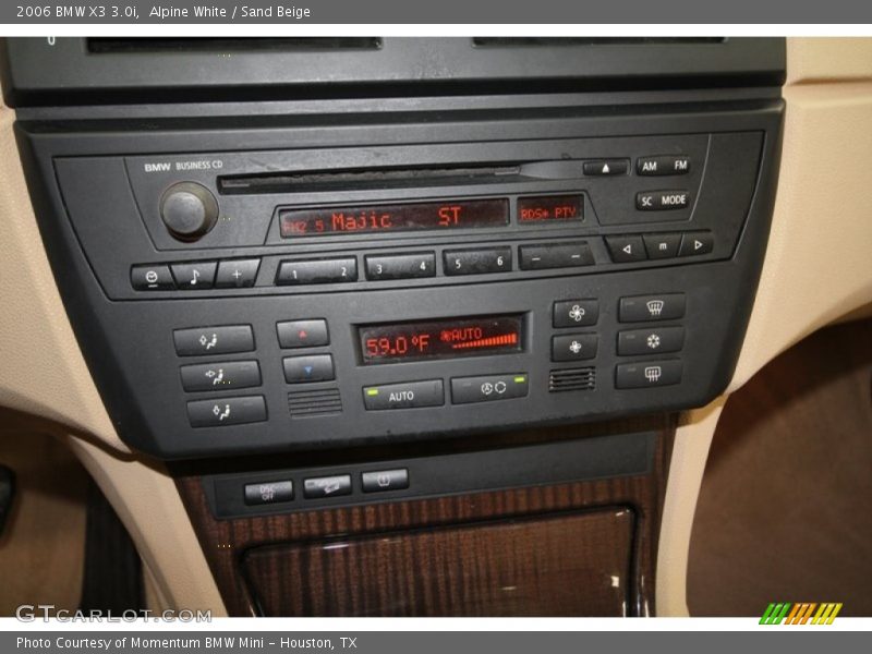 Alpine White / Sand Beige 2006 BMW X3 3.0i