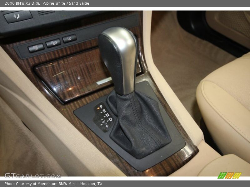 Alpine White / Sand Beige 2006 BMW X3 3.0i
