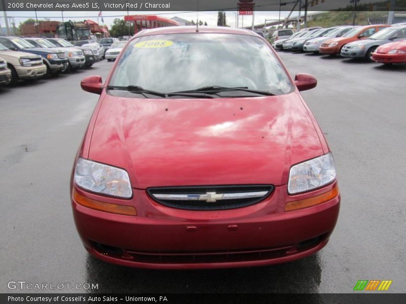 Victory Red / Charcoal 2008 Chevrolet Aveo Aveo5 LS