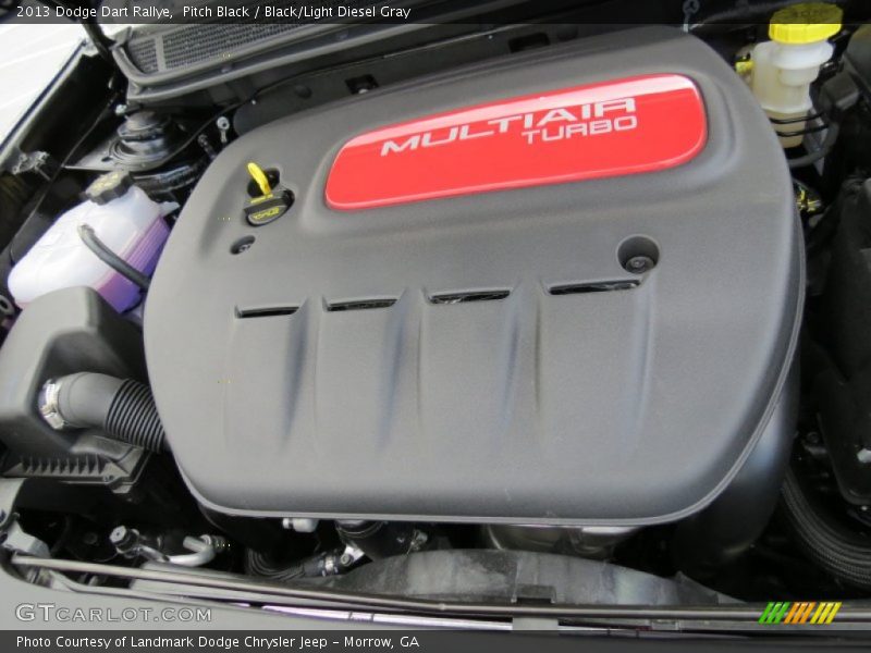Pitch Black / Black/Light Diesel Gray 2013 Dodge Dart Rallye