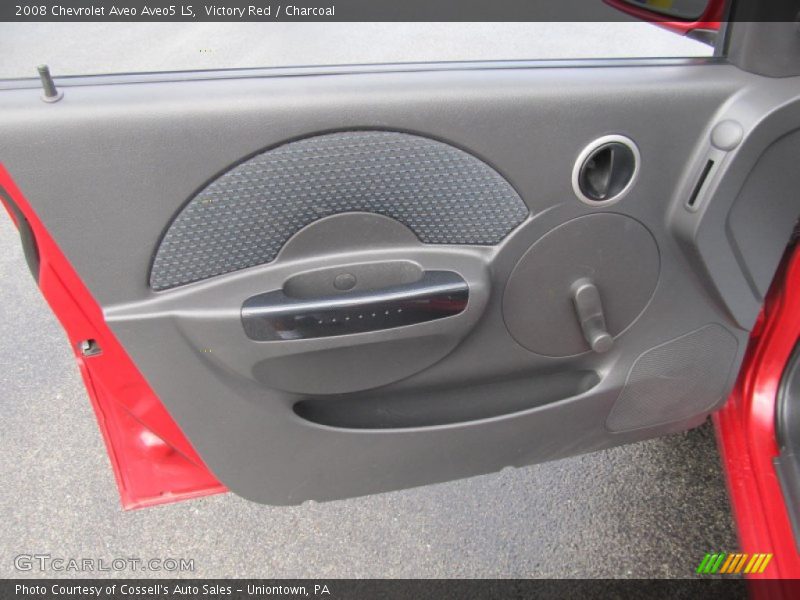 Victory Red / Charcoal 2008 Chevrolet Aveo Aveo5 LS