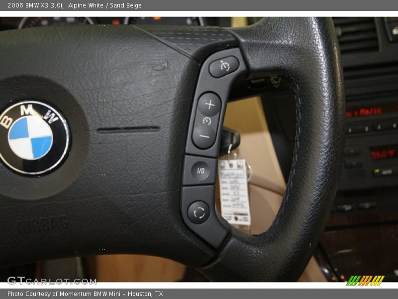 Alpine White / Sand Beige 2006 BMW X3 3.0i