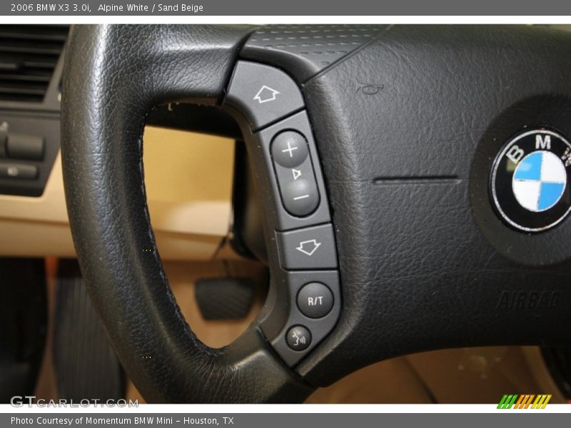 Alpine White / Sand Beige 2006 BMW X3 3.0i
