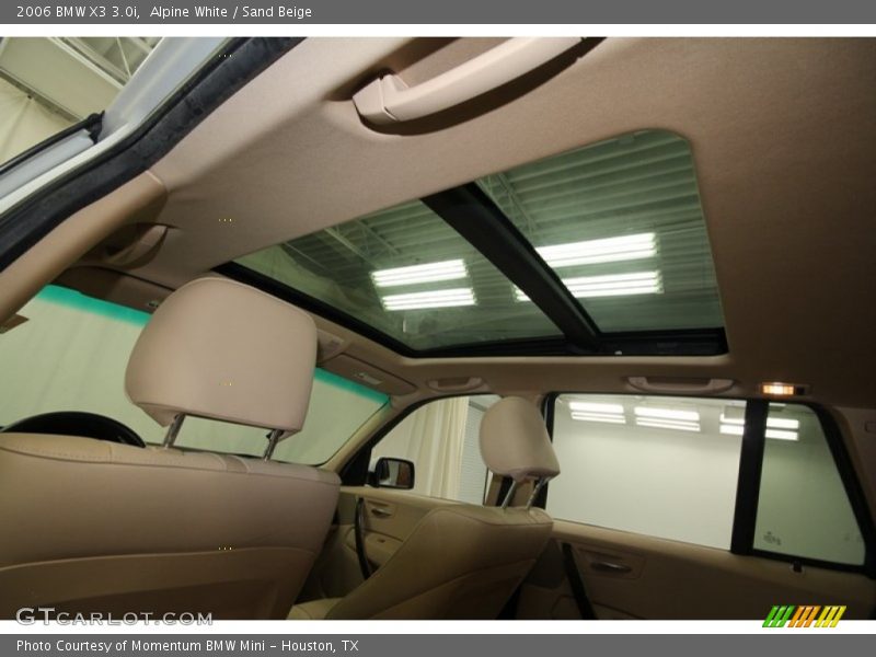 Alpine White / Sand Beige 2006 BMW X3 3.0i