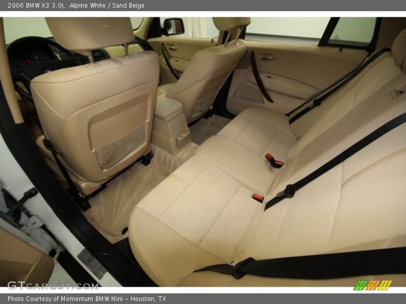 Alpine White / Sand Beige 2006 BMW X3 3.0i