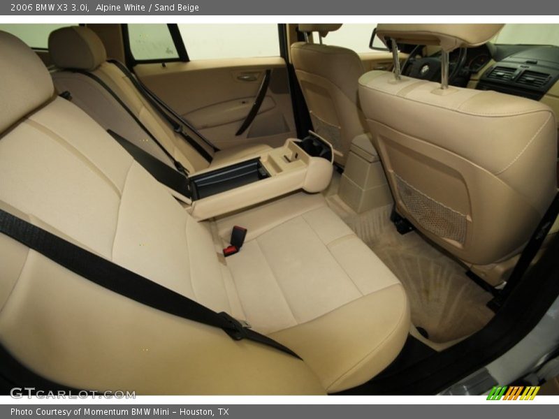 Alpine White / Sand Beige 2006 BMW X3 3.0i