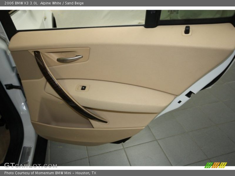 Alpine White / Sand Beige 2006 BMW X3 3.0i