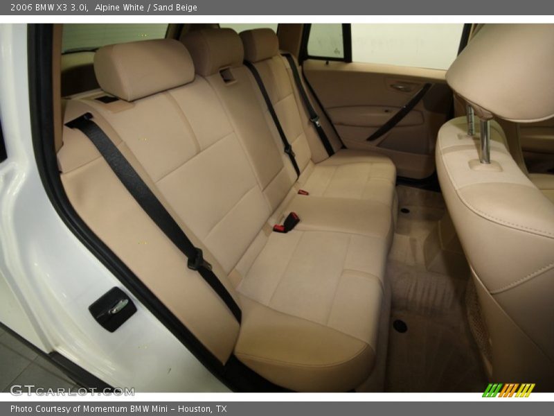 Alpine White / Sand Beige 2006 BMW X3 3.0i