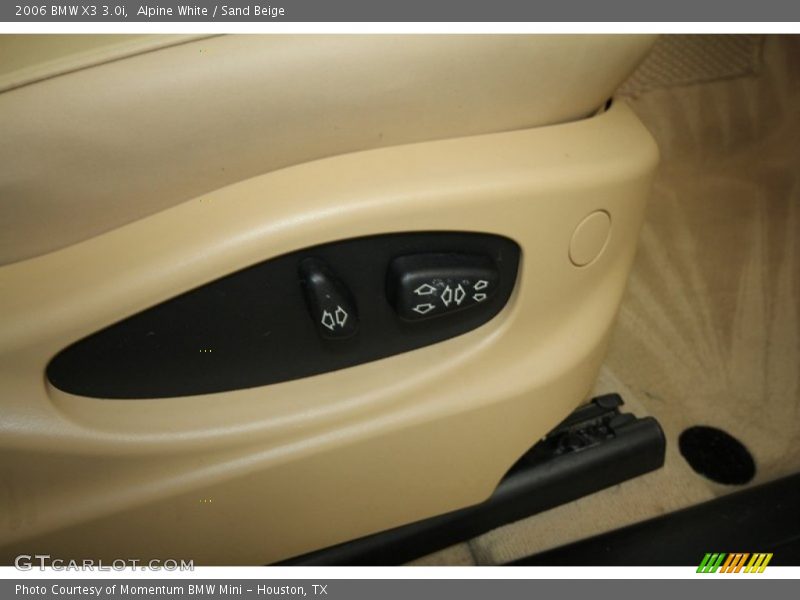 Alpine White / Sand Beige 2006 BMW X3 3.0i