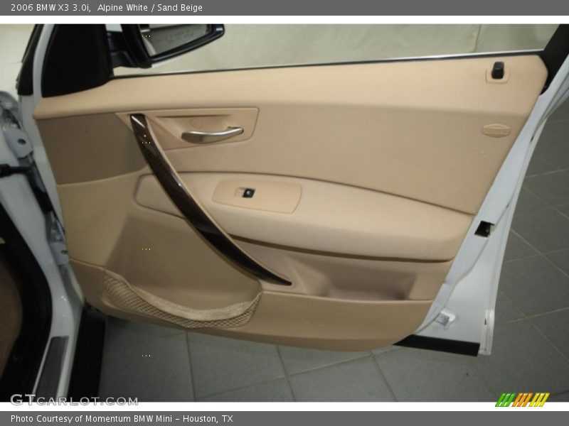 Alpine White / Sand Beige 2006 BMW X3 3.0i