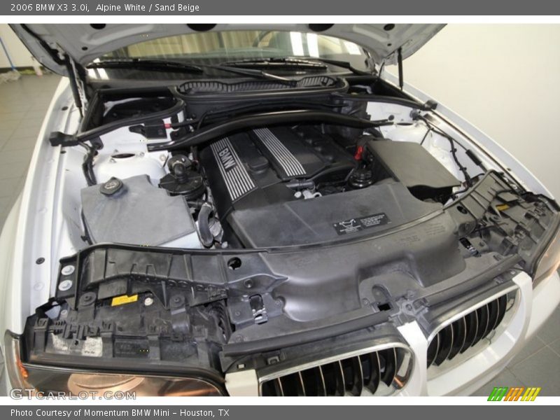 Alpine White / Sand Beige 2006 BMW X3 3.0i