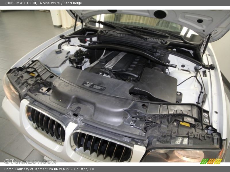 Alpine White / Sand Beige 2006 BMW X3 3.0i