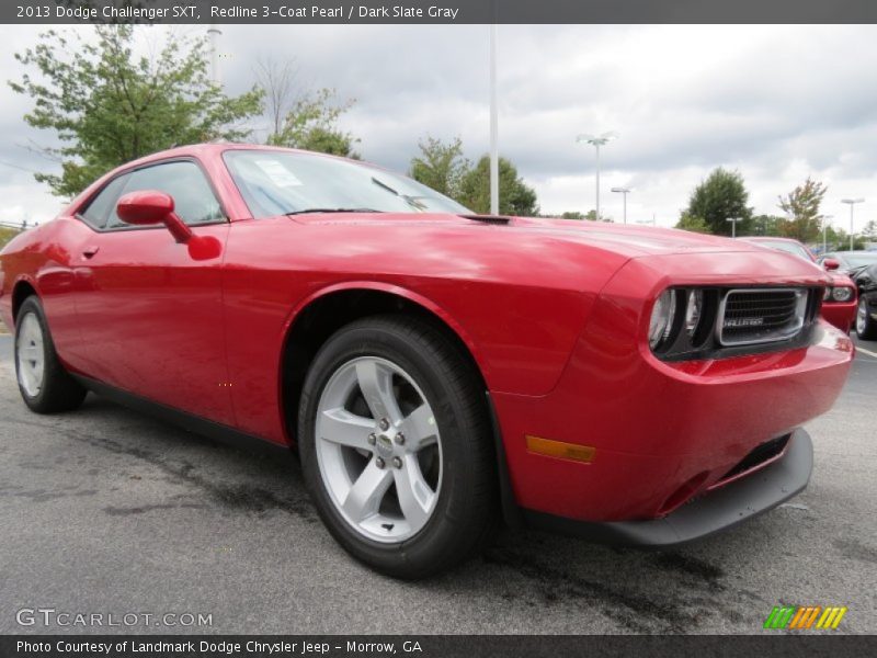 Redline 3-Coat Pearl / Dark Slate Gray 2013 Dodge Challenger SXT