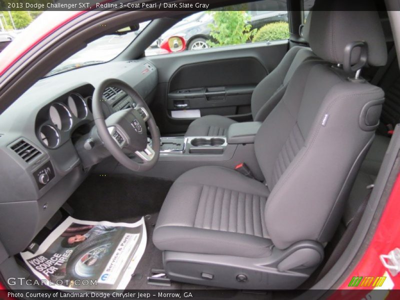 Redline 3-Coat Pearl / Dark Slate Gray 2013 Dodge Challenger SXT