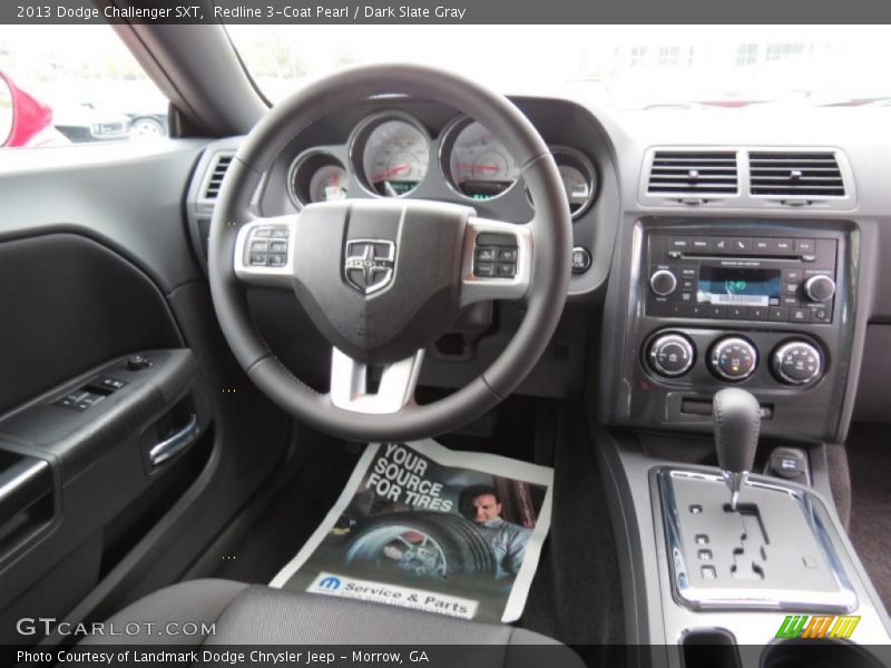 Redline 3-Coat Pearl / Dark Slate Gray 2013 Dodge Challenger SXT