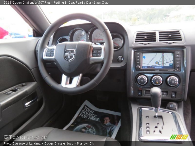 Redline 3-Coat Pearl / Dark Slate Gray 2013 Dodge Challenger SXT Plus