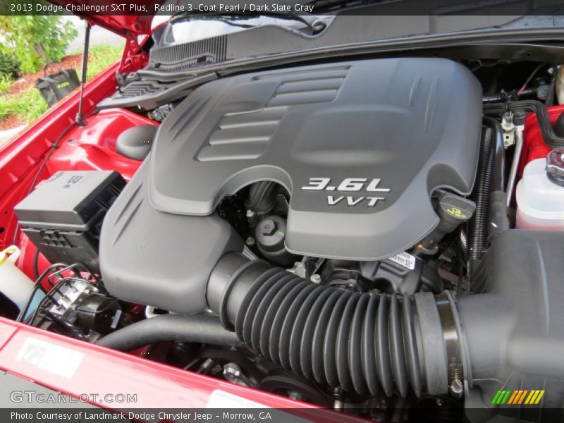 Redline 3-Coat Pearl / Dark Slate Gray 2013 Dodge Challenger SXT Plus