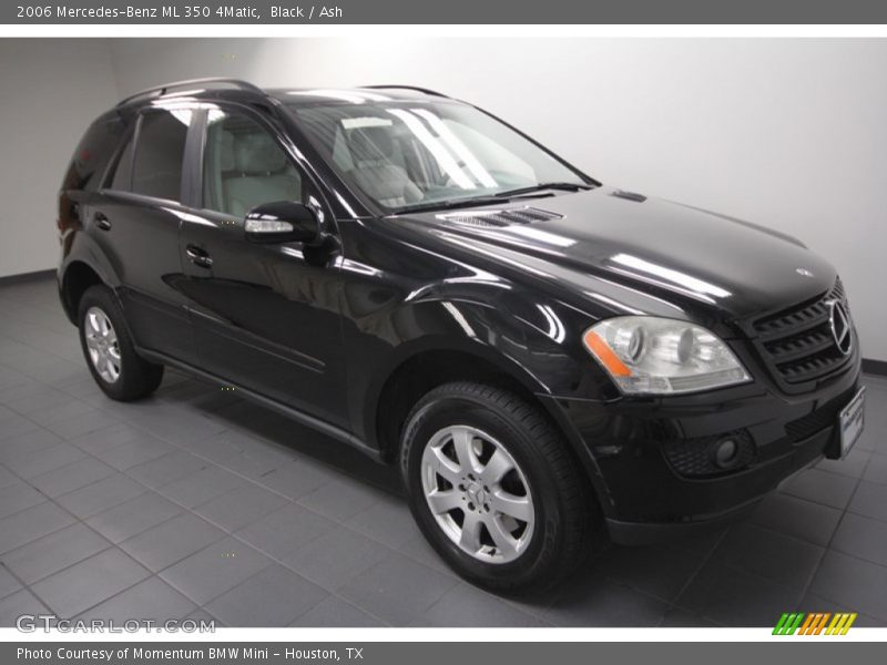 Black / Ash 2006 Mercedes-Benz ML 350 4Matic