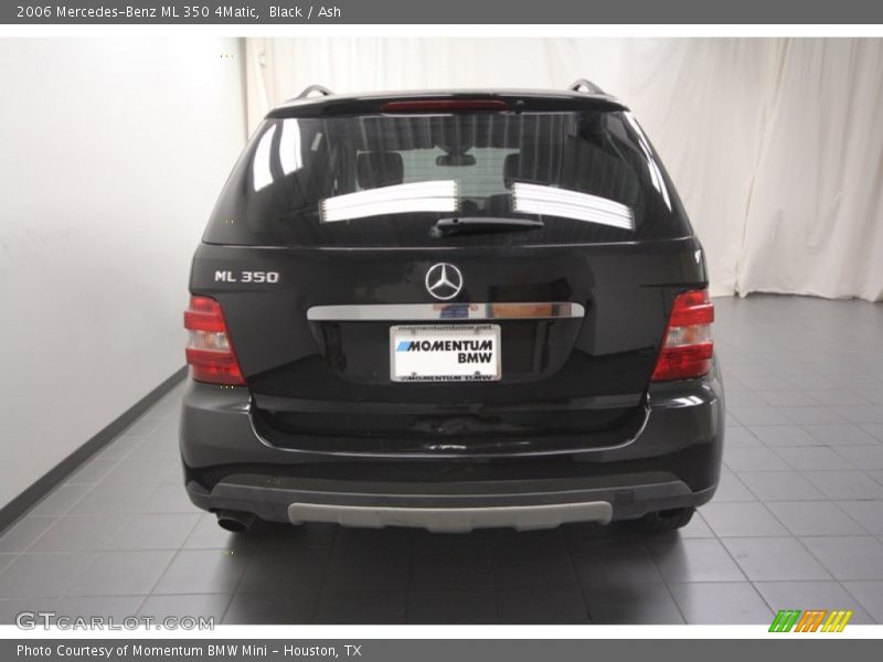 Black / Ash 2006 Mercedes-Benz ML 350 4Matic