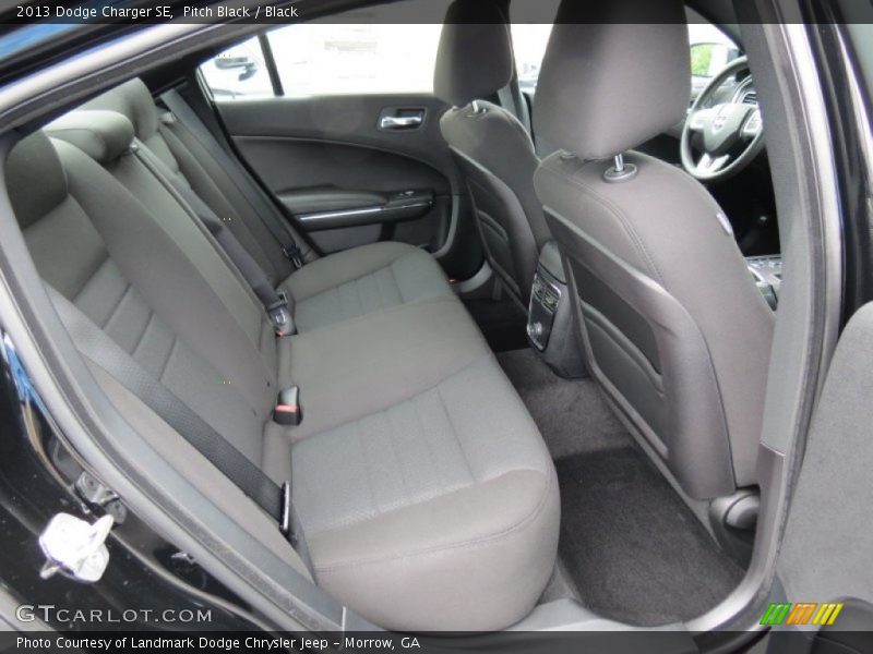 Pitch Black / Black 2013 Dodge Charger SE