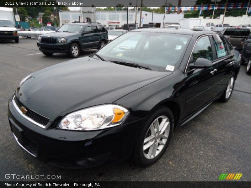 Black / Ebony 2012 Chevrolet Impala LTZ