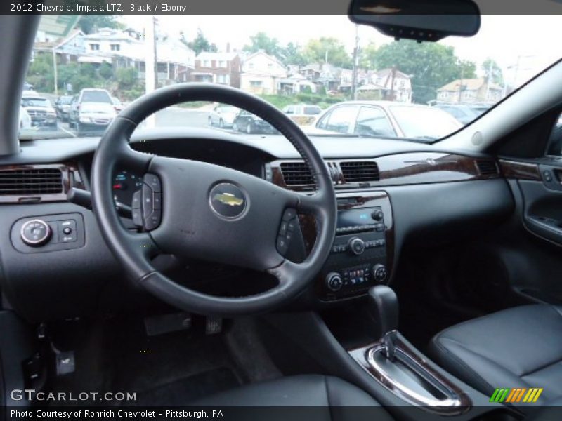 Black / Ebony 2012 Chevrolet Impala LTZ