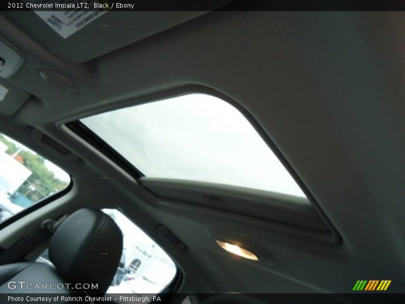 Black / Ebony 2012 Chevrolet Impala LTZ